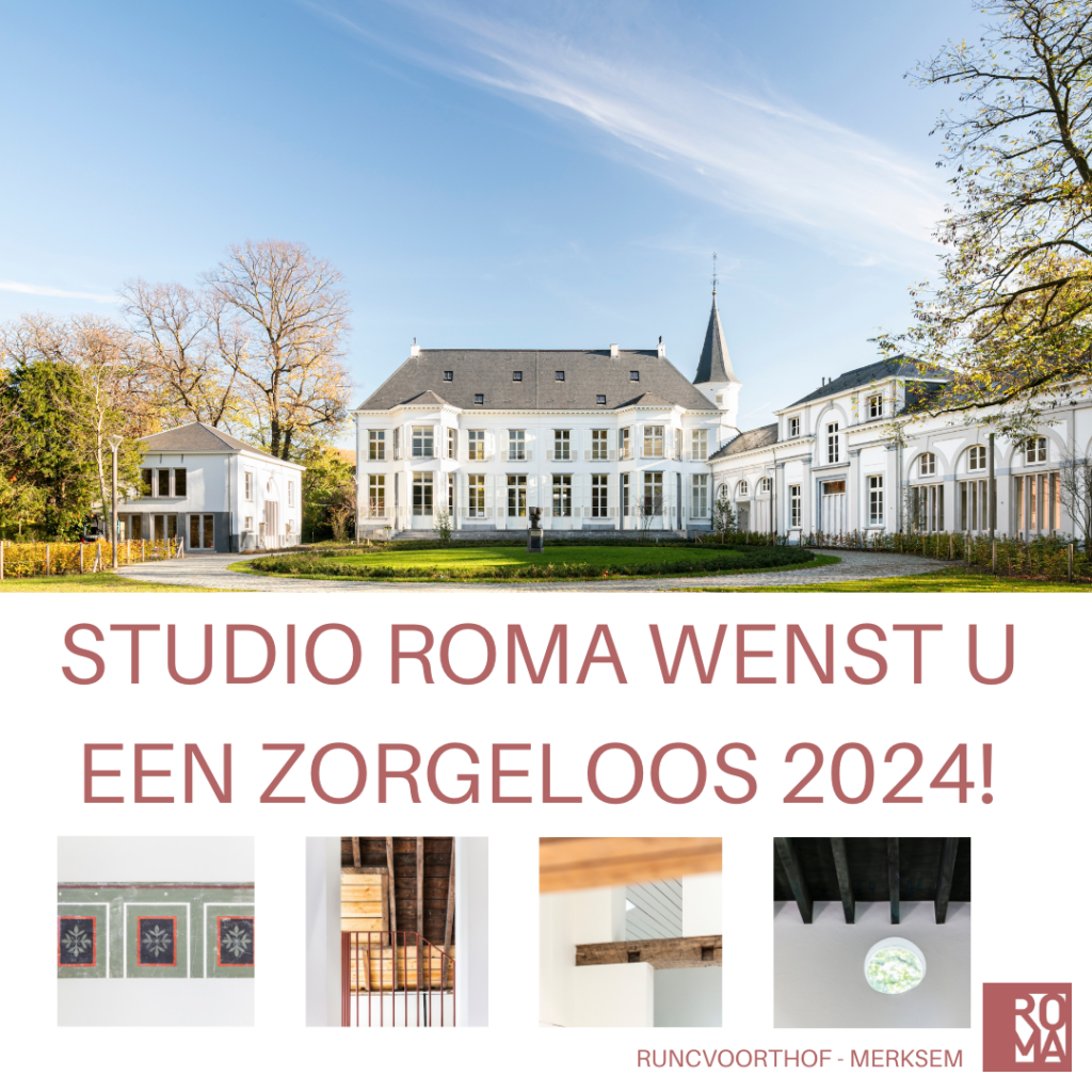 Studio Roma wenst u een zorgeloos 2024!